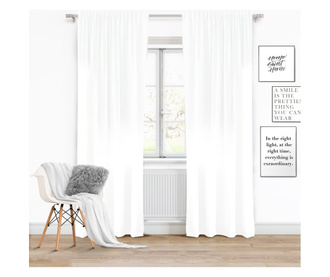 Zastor Viva Tape White 140x175 cm