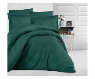 Düz Renk Oil Green V1 King Szatén Supreme ágynemű
