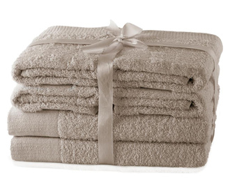 Комплект 6 кърпи за баня Ah Amari
