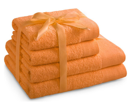 Zestaw 4 ręczników kąpielowych Ah Amari