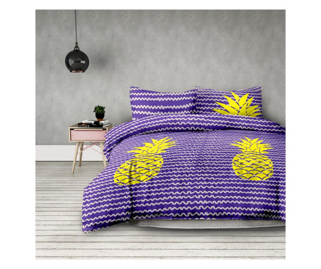 Set posteljina Single Supreme Extra Pineapple