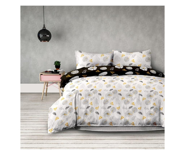 Set posteljina Single Extra Flannel Floral Rain