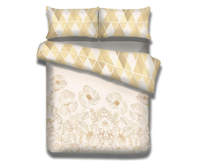 Set posteljina Double Extra Flannel Golden Poppy