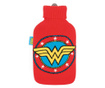 Husa pentru sticla cu apa calda Excelsa, Wonder Woman, cauciuc, 2L