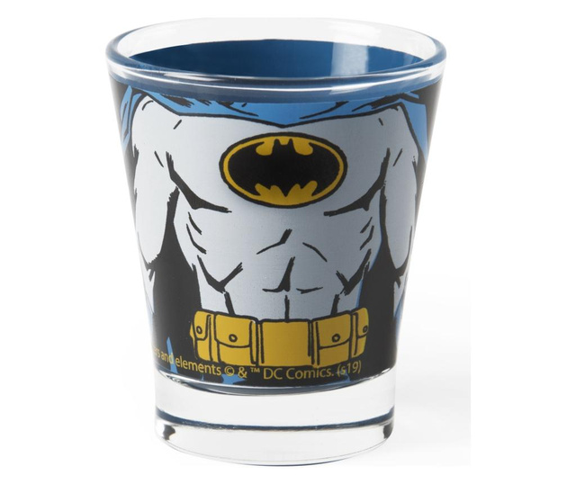 Pahar de cafea Excelsa, Batman, sticla, 6x6x7 cm