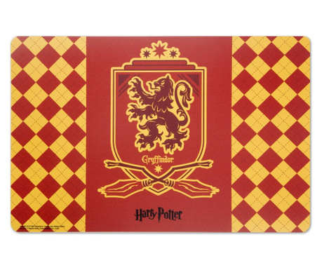 Suport farfurii Excelsa, Harry Potter Gryffindor, polipropilena, 29x43 cm