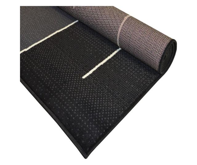 Tepih Moderno Arte Grigio Nero 200x290 cm