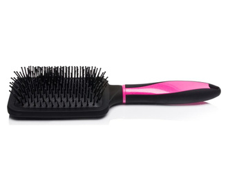 Krtača za neukrotljive lase Brillance NY Anti-Frizz Styling Perfection Hot Pink