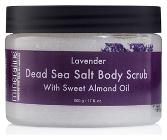 Piling za telo Mineraline Dead Sea Salt Lavander 500 g