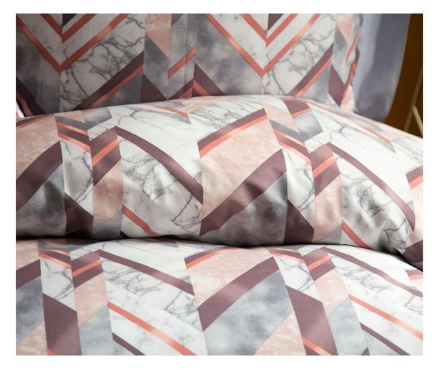 Set posteljina Double Sateen Supreme Carrera Salmon
