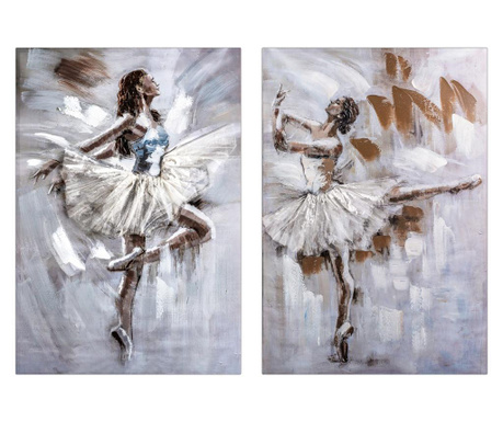 Комплект 2 картини Ballet 70x100 см