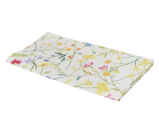 Тишлайфер за маса Slim Flowers 40x140 см