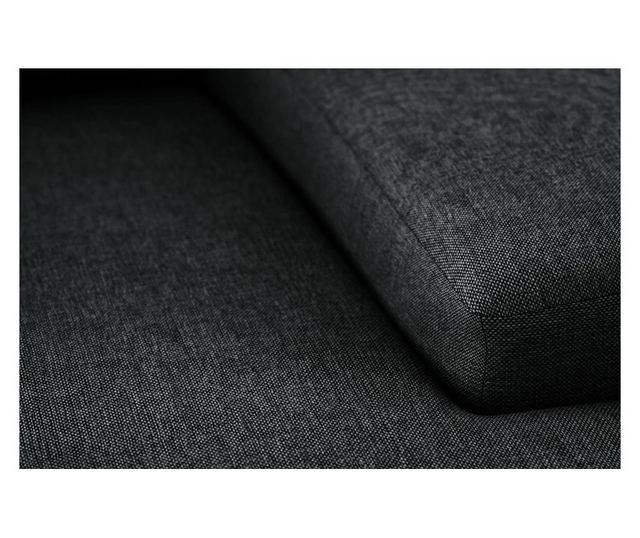 Lijeva kutna garnitura na razvlačenje Panoramic Salieri Anthracite