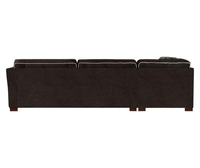 Ljeva kutna garnitura Frontini Chocolate Edging Cream