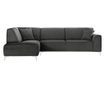 Lijeva kutna sofa Stradella Anthracite