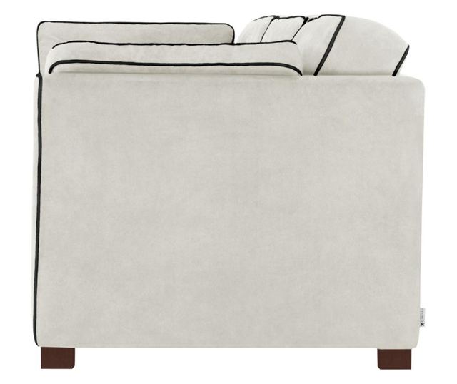 Fotelja Frontini Cream Edging Black