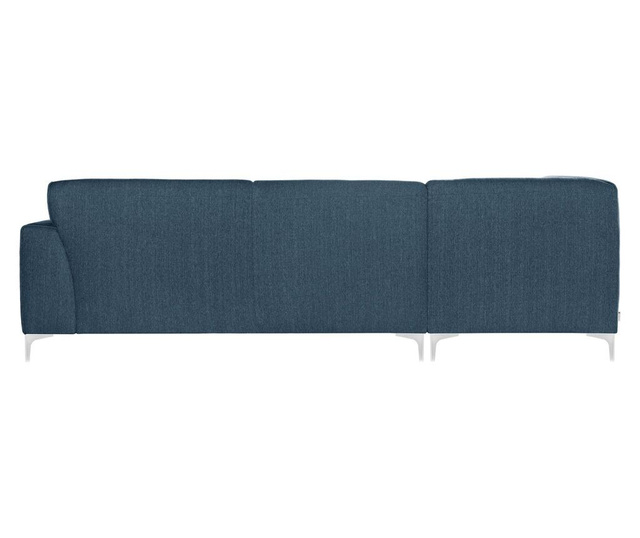 Lijeva kutna sofa Stradella Jeans Blue