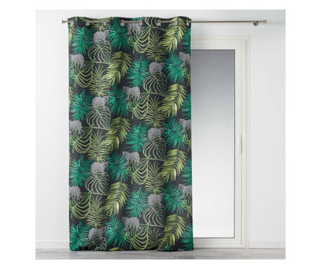 Κουρτίνα Tropical Green 140x260 cm
