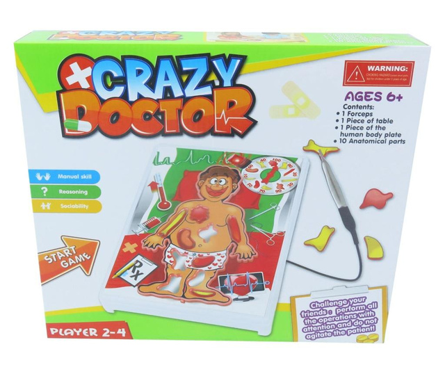 Spretnostna igra Crazy Doctor
