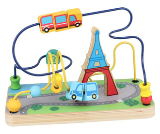 Двигателна играчка с дейности Eiffel Tower