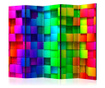 paraván Colourful Cubes II