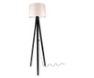 Lampadar Squid Lighting, Mentro Powder Pink and Black, MDF, Incandescent, max. 25 W, roz pudra/negru, 45x45x160 cm
