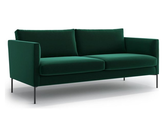 Svea Dark Green Háromszemélyes kanapé
