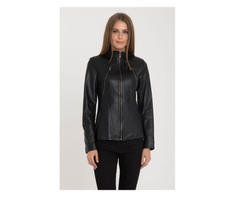 Ženska kožna jakna Iparelde Black XL