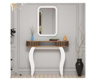 Damla előszoba szekrény és tükör szett