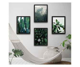 Set 4 slik Green
