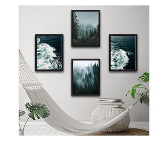 Set 4 slik Green