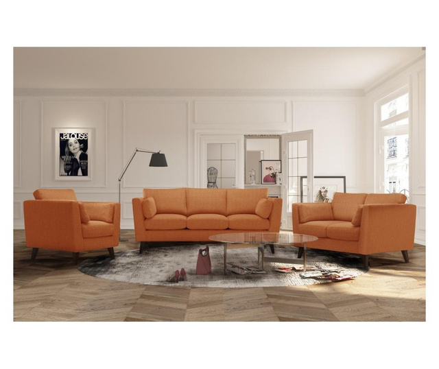 Sofa trosjed Elisa Orange