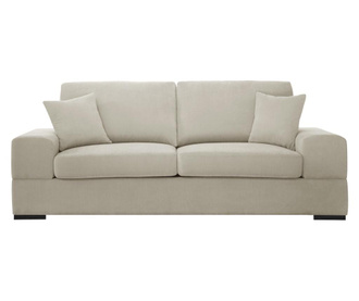 Dasha Cream Háromszemélyes kihúzható kanapé