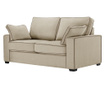 Canapea 2 locuri Jalouse Maison, Serena Beige, bej, 170x96x90 cm