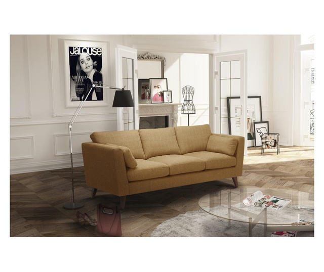 Sofa trosjed Elisa Yellow