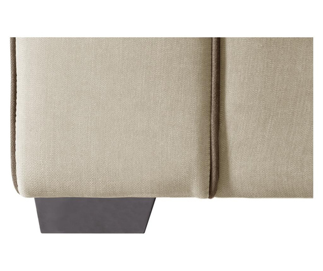 Canapea 2 locuri Jalouse Maison, Serena Beige, bej, 170x96x90 cm