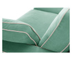 Canapea extensibila 2 locuri Jalouse Maison, Serena Mint, verde menta, 170x96x90 cm
