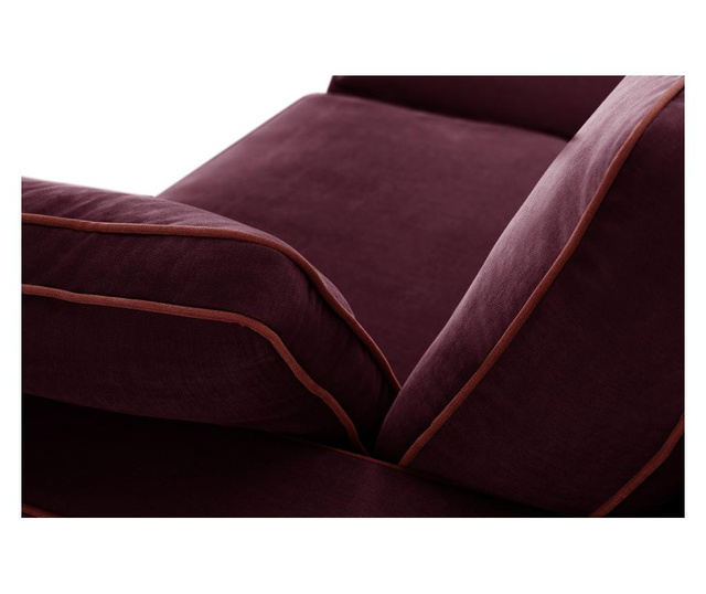 Sofa trosjed Serena Bordeaux