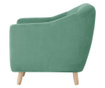 Canapea 3 locuri Jalouse Maison, Vicky Mint, verde menta, 188x88x85 cm