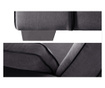 Sofa dvosjed Serena Anthracite