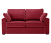 Canapea extensibila 2 locuri Jalouse Maison, Serena Glamour Red, rosu, 170x96x90 cm