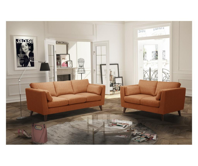 Sofa trosjed Elisa Orange