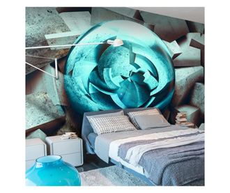 Foto tapeta Blue Glow 280x400 cm