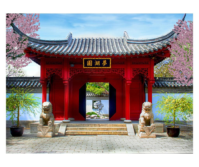 Foto tapeta Chinese Botanical Garden Of Montreal Quebec Canada 270x350 cm
