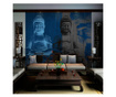 Fototapeta Three Incarnations Of Buddha 309x400 cm