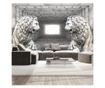 Foto tapeta Stone Lions 140x200 cm