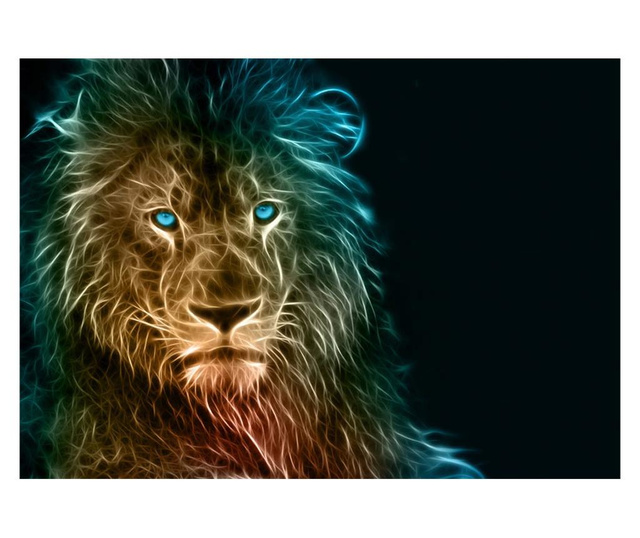 Fototapeta Abstract Lion 280x400 cm