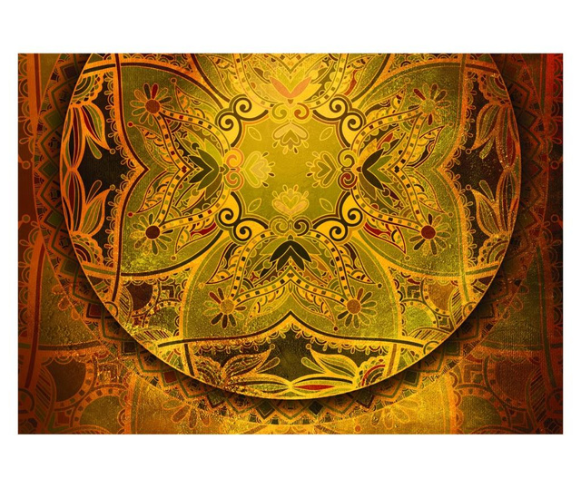 Foto tapeta Mandala: Golden Poem 105x150 cm