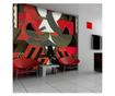 Foto tapeta Art Composition In Red 193x250 cm
