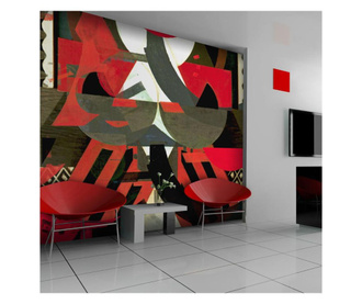 Fototapeta Art Composition In Red 193x250 cm